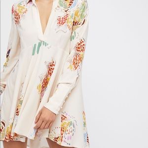 free people butterflies dress